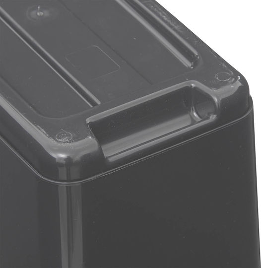 5Five Coș de Gunoi Plastic Negru 45lt 1buc