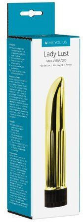 Seven Creations Minx Lady Lust Mini Vibrator 11cm Aur