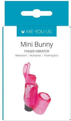 Me You Us Minx Mini Bunny Finger Vibrator Вибратор Пръст Розов