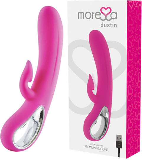 Amoressa Dustin Vibrator Rabbit 20.5cm Pink