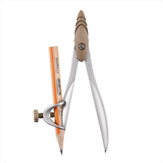 Maped Study Smiling Planet Plastic Compass with Pencil and Circle Cutter in Case