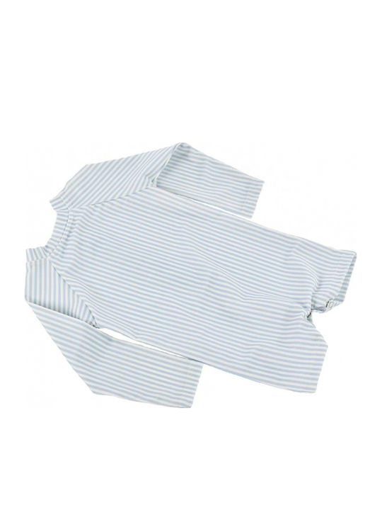 Fresk Kids Swimwear Long Sleeve One-piece Blue