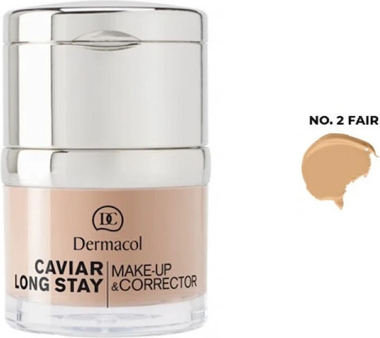Dermacol Caviar Long Stay Make Up & Corrector Flüssig 02 Fair 30ml
