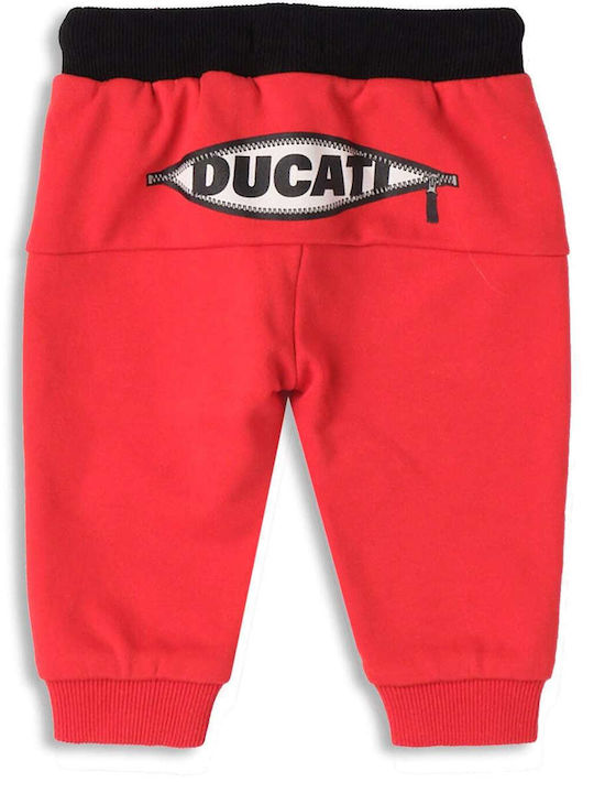 Ducati Sweatpants Active Pant G6613-00-2236-035216 Red Boy