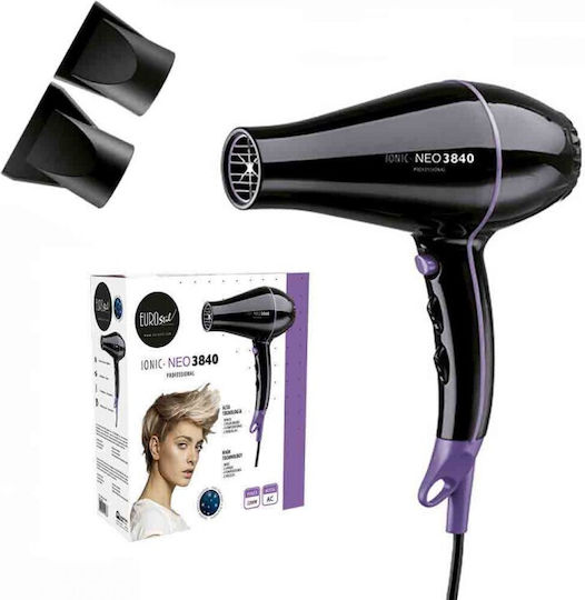 Eurostil Neo 3840 Ionic Professional Hair Dryer 2200W