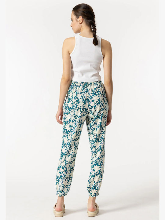 Tiffosi Florar Pants Green