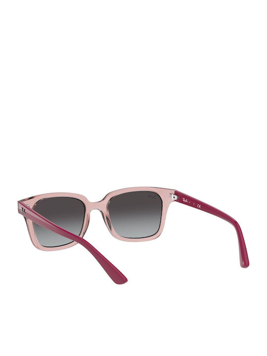 Ray Ban Ochelari De Soare Pătrați Pentru Copii Roz