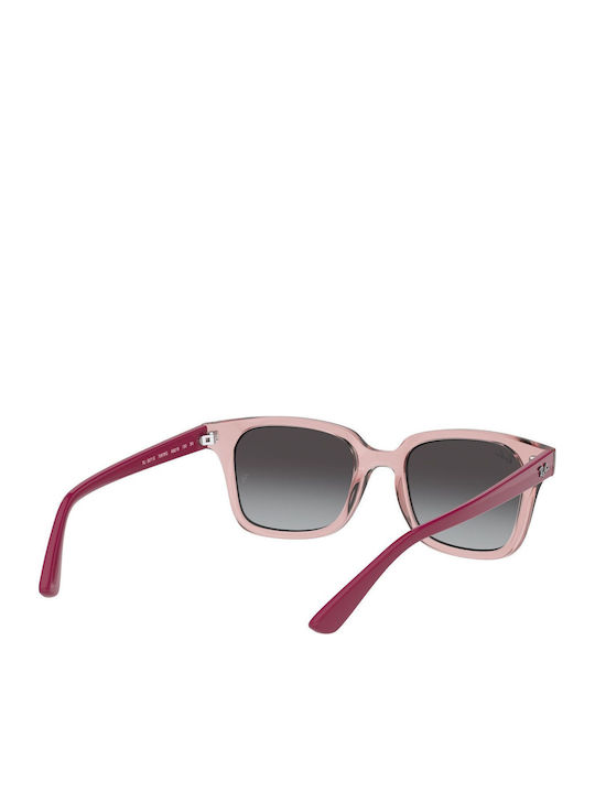 Ray Ban Ochelari De Soare Pătrați Pentru Copii Roz
