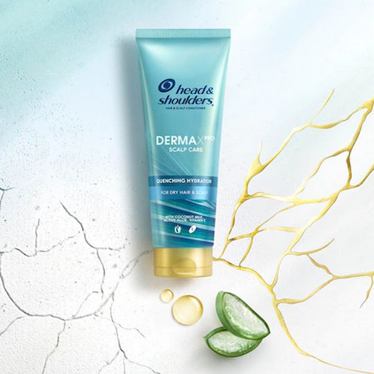 Head & Shoulders Derma Xpro Hydration Conditioner για Ενυδάτωση για Ξηρά Μαλλιά 220ml