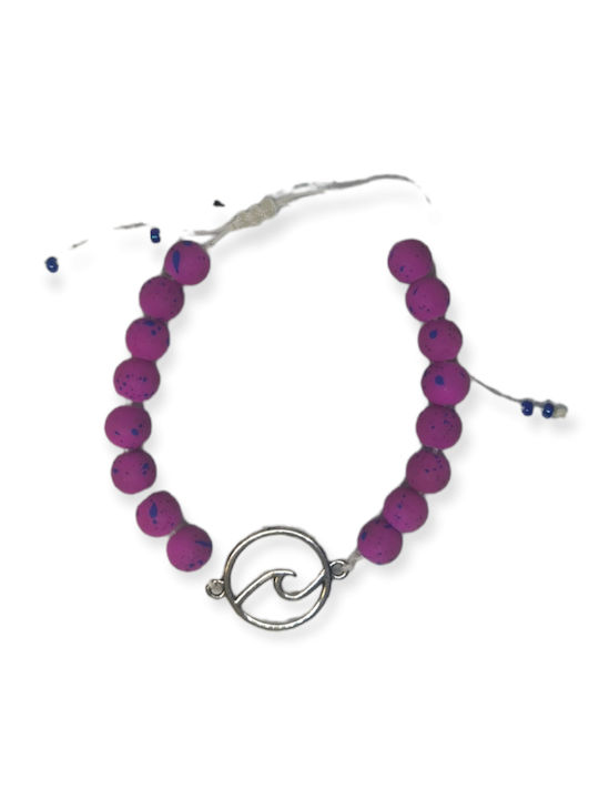 Ananna Summer Wave bracelet Purple