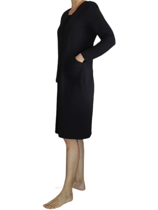 Long Sleeve Long Sleeve Dress Black A.R.