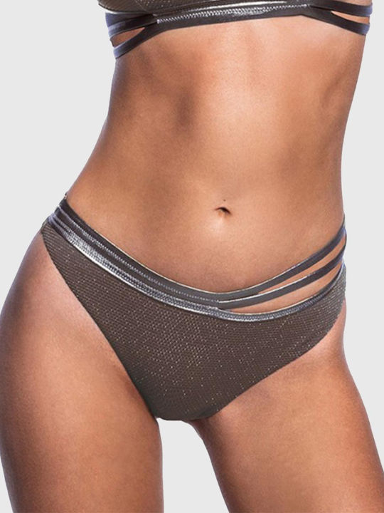 Bikini Slip Dark Gray