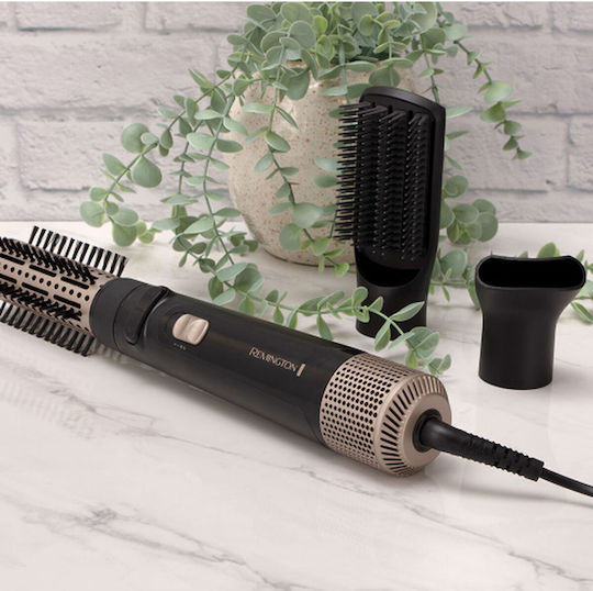 Remington Κεραμική Ηλεκτρική Βούρτσα με Αέρα & Περιστρεφόμενη Κεφαλή για Ίσιωμα και Μπούκλες 1000W