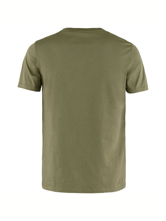 Fjallraven Forest Mirror Men's Short Sleeve T-shirt Green