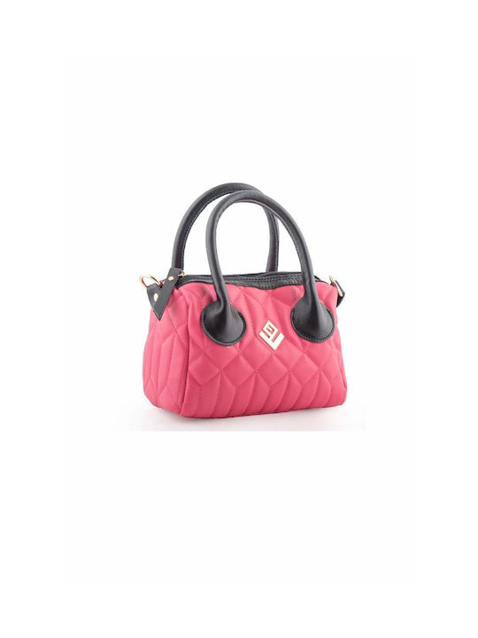 Lovely Handmade Petra Diamond Women's Bag Shoulder Fuchsia