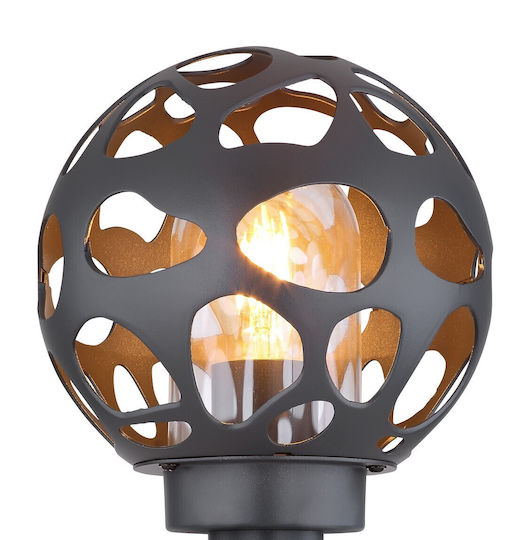 Globo Lighting Hilario Стенен Външен Плафон E27 IP44 20x32.7εκ.