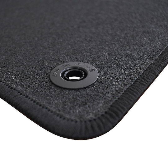 Rigum Set of Front and Rear Mats 4pcs for Opel Insignia 2017+ Black