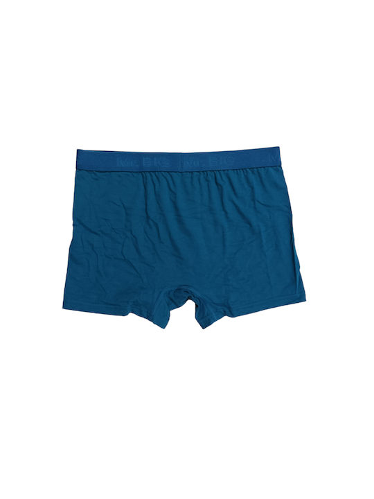 Mr.Big Herren Boxershorts BAMBOO 216 Türkis