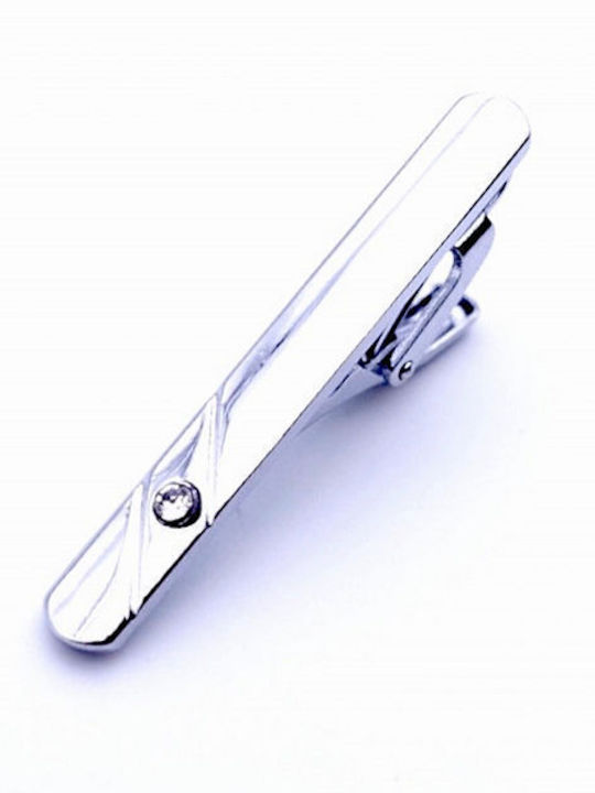 TIE CLIPS 6cm - GREY-LGTC-M26-98