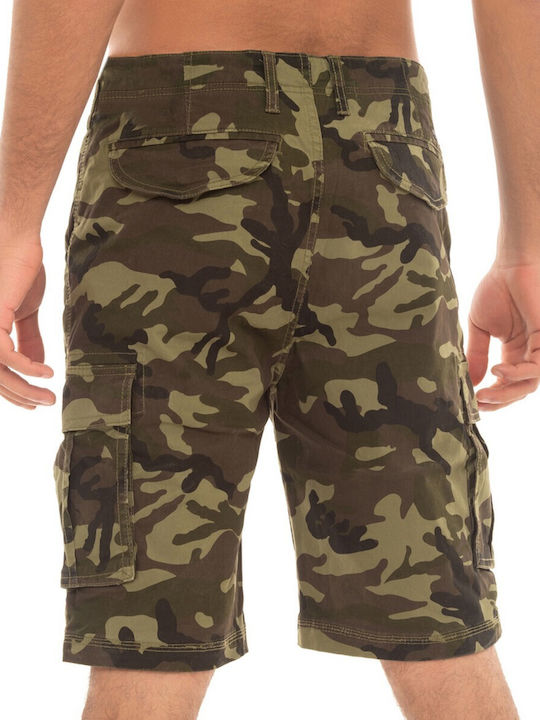 Be:Nation Herrenshorts Cargo Khaki