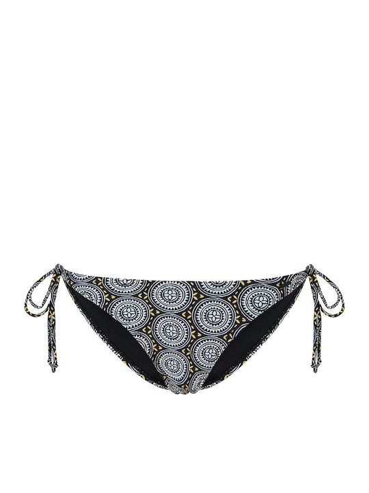 Marvella Bikini Slip Cu Dantelă Culoare Negru