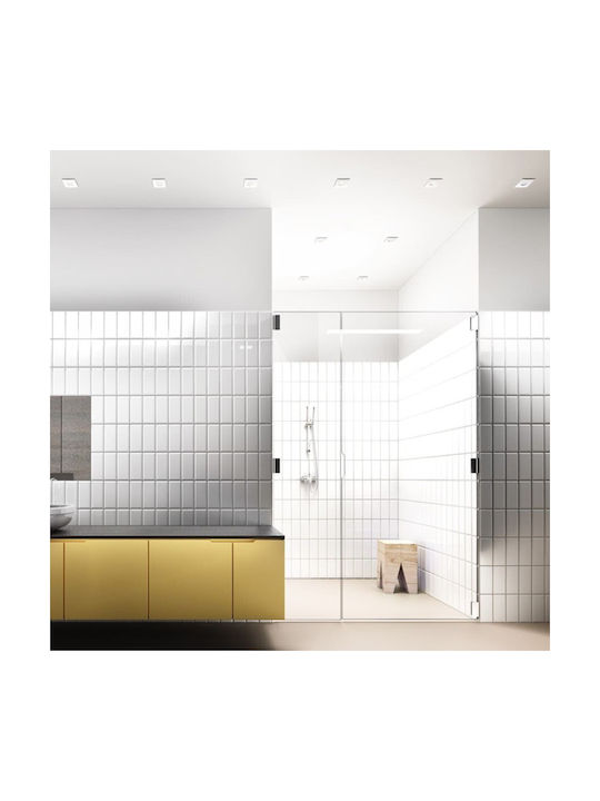 Rendl Light Studio Στεγανό Σποτ Οροφής Εξωτερικού Χώρου με Ενσωματωμένο LED σε Ασημί Χρώμα R11730