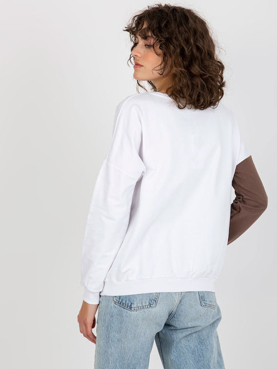 Relevance Women's Long Sweatshirt White