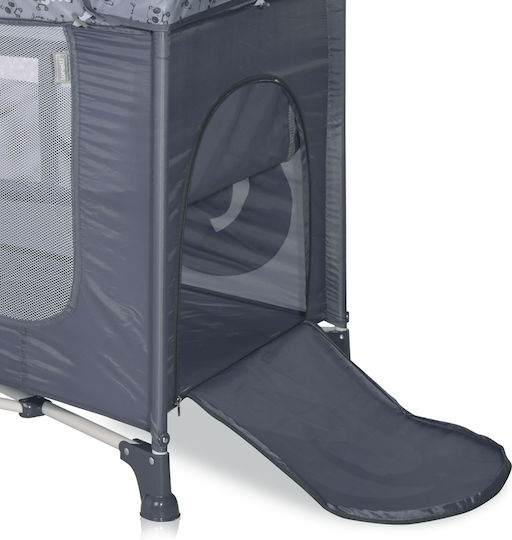 Lorelli Moonlight Loc de joacă cu Saltea Gri 126x70cm