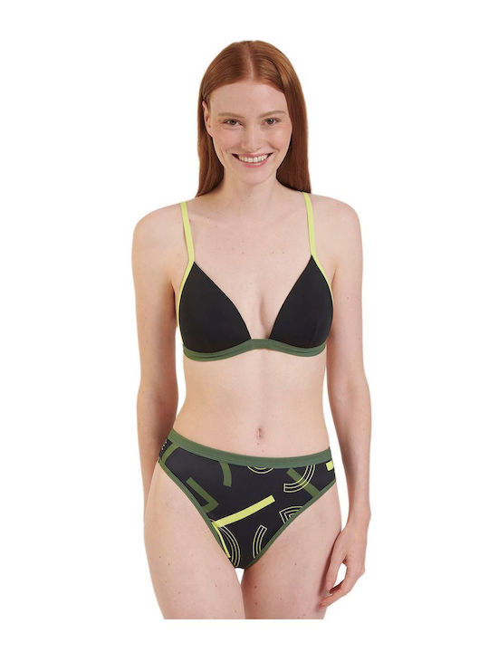 Shore Marina Bikini Triunghi Negru