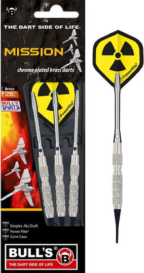 Bull's Mission Dartboard Darts 3pcs