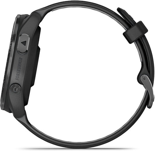 Garmin Forerunner 965 Titanium 47mm Waterproof Smartwatch with Heart Rate Monitor (Black/Powder Grey)