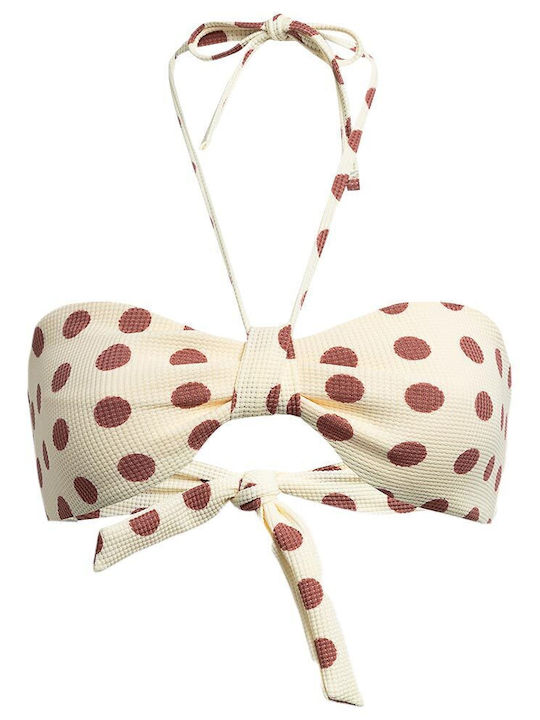 Strapless Bikini Beige