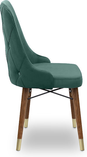 Venus Dining Room Velvet Chair Gold 53x48x95cm