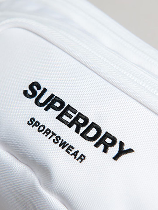 Superdry null Бъм Баг на кръста Бял