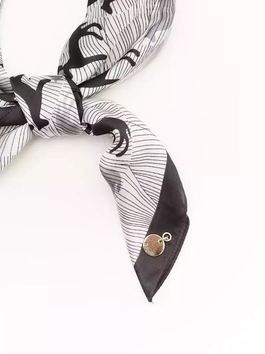 Fragola Women's Scarf Black/White