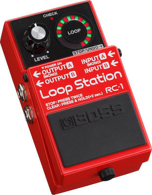 Boss Πετάλι Looper Ηλεκτρικής Κιθάρας και Ηλεκτρικού Μπάσου RC-1 Loop