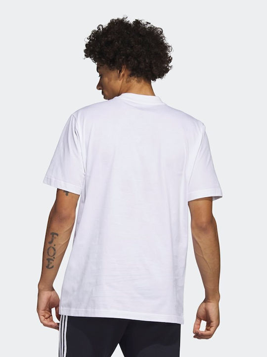 adidas Trae GFX T-shirt Λευκό