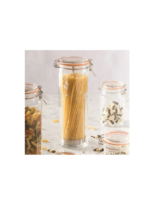 KIlner Kilner Βάζο Ζυμαρικών με Αεροστεγές Καπάκι Γυάλινο 2200ml