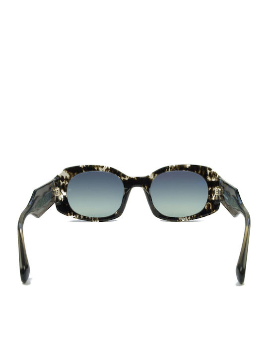 Scotch & Soda Cape Women's Sunglasses with Multicolour Plastic Frame and Light Blue Gradient Lens SS7033 001