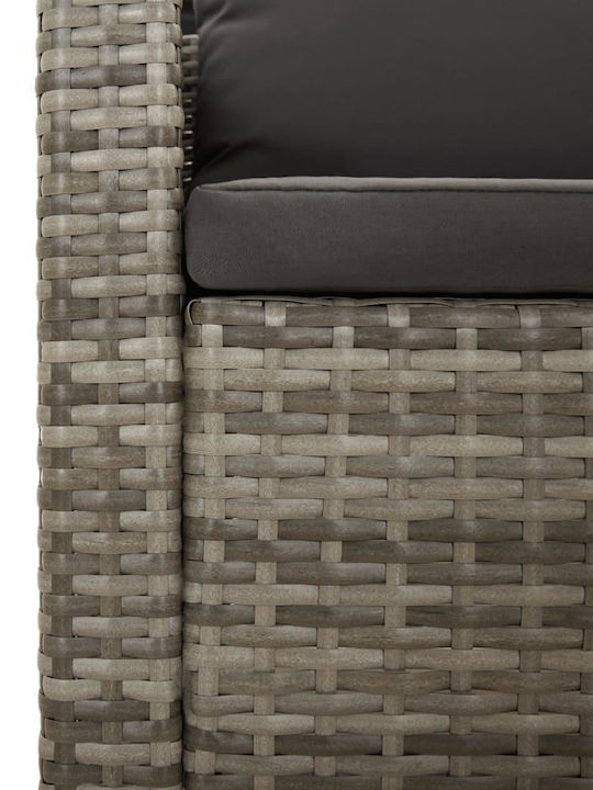 Canapea Tree-Seater Exterior Rattan cu Perne 189x63x55.5cm