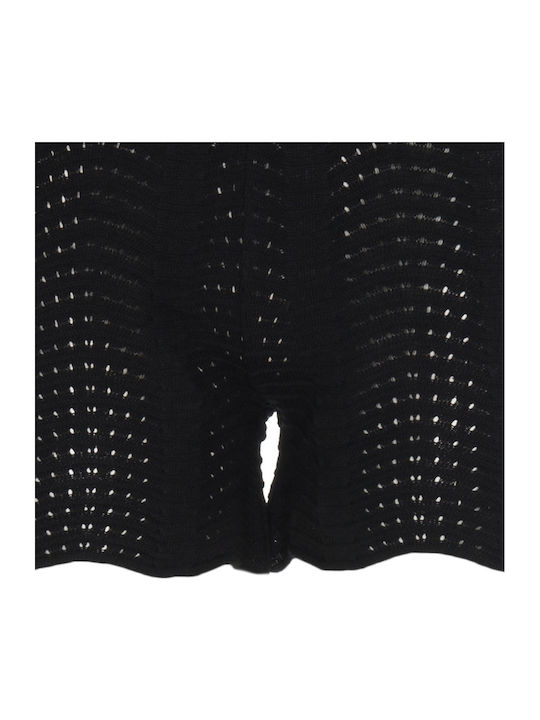 Women's High-waisted Shorts Black
