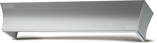 Enis by Domus Curtain Pelmets Curtain Rod 100cm Aluminium Nickel Matt