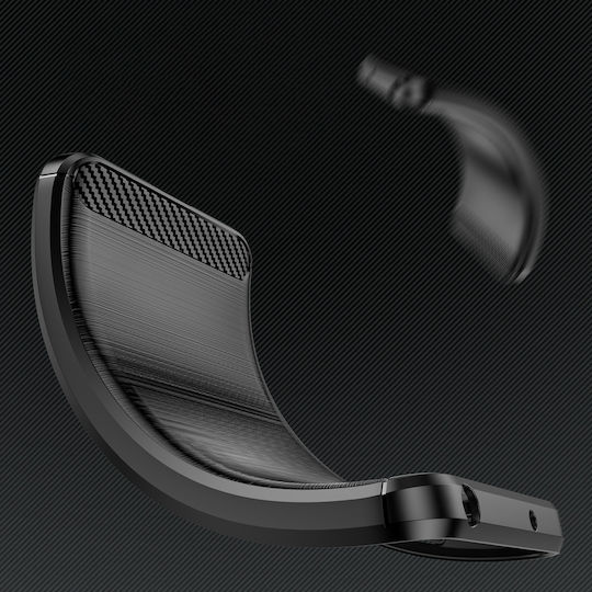 Motorola Back Cover Σιλικόνης Μαύρο (Motorola Moto E13)