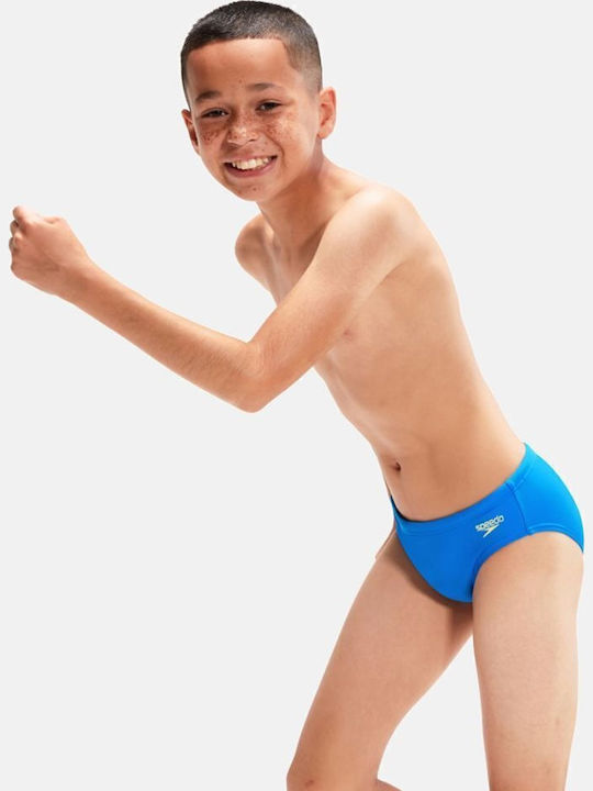 Speedo Παιδικό Μαγιό Σλιπ Μπλε
