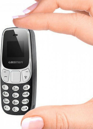 L8STAR BM10 Mini Dual SIM Telefon Mobil cu Butoane Gri