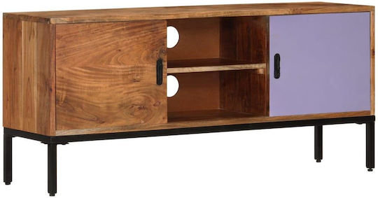 Stand TV Din Lemn Masiv Maro L110xA30xÎ50cm