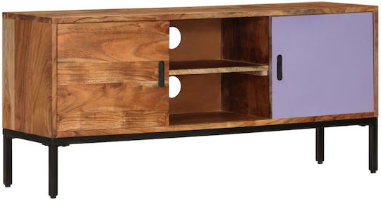 Stand TV Din Lemn Masiv Maro L110xA30xÎ50cm