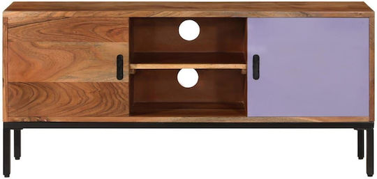Stand TV Din Lemn Masiv Maro L110xA30xÎ50cm