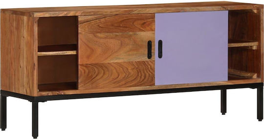 Stand TV Din Lemn Masiv Maro L110xA30xÎ50cm