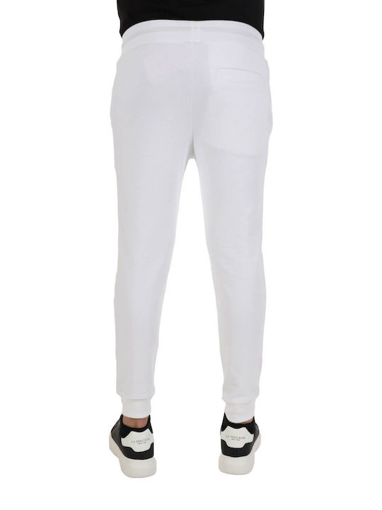 Hugo Boss Pantaloni de trening cu elastic Alb